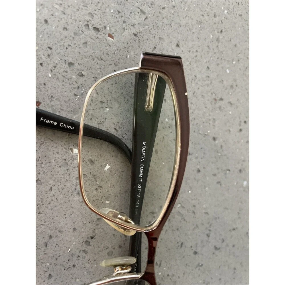 Genevieve Boutique MODERN COMMIT Burgundy Eyeglasses Frames 53 15 140